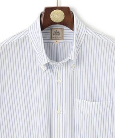 J.PRESS MEN 【J.PRESS PLUS】カノコインレイストライプパッチポケット シャツ/B.D.