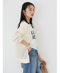 AMERICAN HOLIC メッシュＶネックニットカーディガン