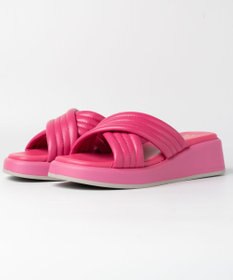 BONTRE 【BONTRE/ボントレ】パフィーステッチクロスサンダル/40351-US