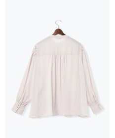 Te chichi プリーツサテンブラウス