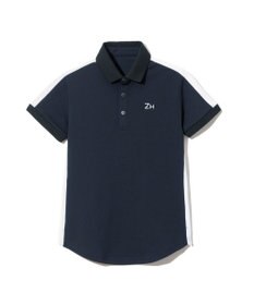 ZERO HALLIBURTON 【吸汗速乾・UVケア】 鹿の子 ラウンドヘムポロシャツ ZHG-W4A 1a 82871 ゴルフウェア