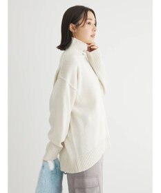 Green Parks ・Ｐｅｔｉｔ　Ｆｌｅｕｒ　タートルバックスリットニット