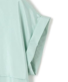 ICB 【洗える】ヌーディスローン  バンドカラーブラウス