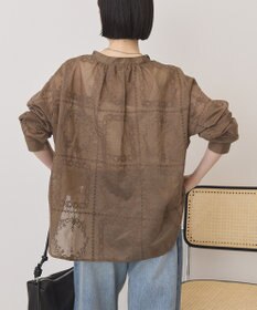 AMERICAN HOLIC スキッパーレースブラウス