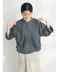 CRAFT STANDARD BOUTIQUE ＢＩＧポケットナイロンブラウス