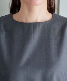 Tiaclasse L 裾フレアパフスリーブワンピース