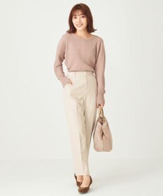 ANY SIS L 【洗える】アレンジRIB ニット