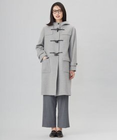 J.PRESS LADIES Jackal 140sソフトメルトン ダッフルコート