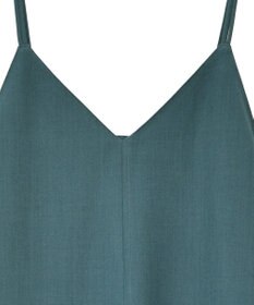 YECCA VECCA 【前後2way】レースアップキャミワンピース