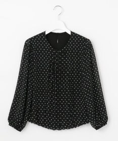 自由区 【新色追加・洗える】ロイヤルシフォン プルオーバーブラウス