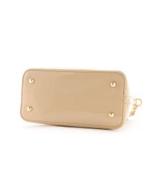 MioFIRANO スクエアエナメルハンドバッグ 2WAY　FIRANO フィラノ