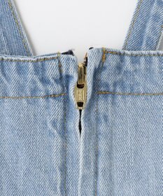 ANY L 【洗濯機可】デニムサロペット