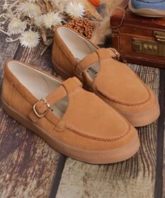 REGAL FOOT COMMUNITY 【レッドウッドリバーミネトンカ】M06C Tストラップシューズ カジュアルシューズ