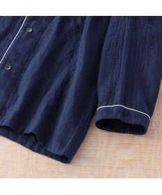 UCHINO マシュマロガーゼパイピングメンズパジャマ