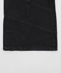 WEGO 【ユニセックス着用ITEM】スウィッチングフレアデニムパンツ