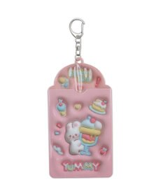 WEGO 【痛バ＆推し活グッズ】ぷっくりアニマルカードホルダーキーホルダー