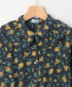 組曲 カッティングローズプリント ワンピース