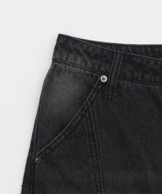 WEGO 【ユニセックス着用ITEM】スウィッチングフレアデニムパンツ