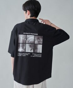 WEGO アムンゼンフォトプリントBIGシャツ（SS）