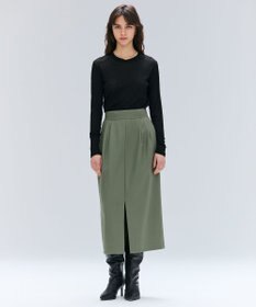 BEIGE， 【洗える】SORE / シアーコットンクルーネックカットソー