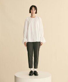 #Newans 【洗濯機可】フルギャザーブラウス