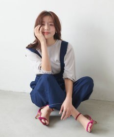 Feroux 【2WAY】ハイウエストデニム パンツ