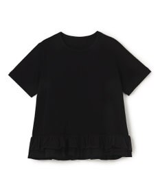 UNFILO 【野呂佳代さん着用】BEAUTY FORM-T フリルヘム Tシャツ