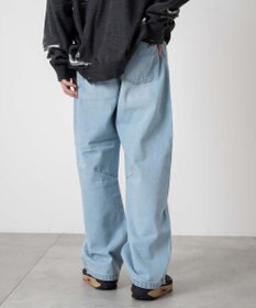 WEGO 【キッズITEM】イージーバレルレッグデニムパンツ（JUNIOR）