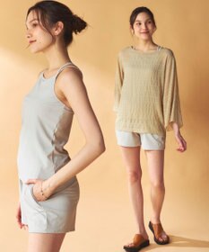 OP／FILA 【Ocean Pacific】シアートップス付き4点セット水着