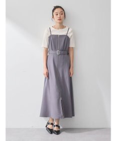 earth music&ecology ダブルジップキャミドレ