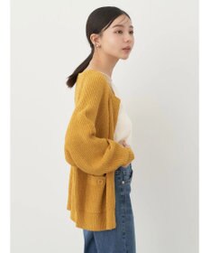 earth music&ecology ブークレーキーネックカーディガン