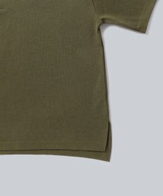 WHITE MAILS 【UNISEX】PAPER KINT HAIF SLEEVE OVERSIZED ポロシャツ