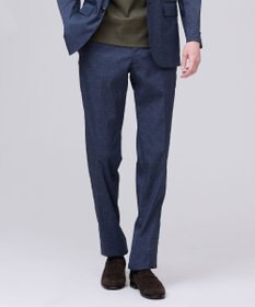 J.PRESS MEN 新色【MECHANICAL】【超軽量 / 清涼感 / 洗える】ハイパワーストレッチ リネンルックパンツ_26年モデル