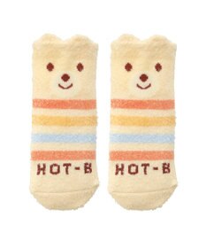 MIKI HOUSE HOT BISCUITS 【9-17cm】 くまのお顔 あったかソックス