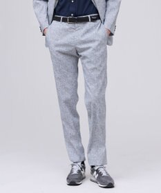 J.PRESS MEN 新色【MECHANICAL】【超軽量 / 清涼感 / 洗える】ハイパワーストレッチ リネンルックパンツ_26年モデル