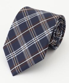 KASHIYAMA KASHIYAMAオリジナル【JAPAN MADE】チェックネクタイ