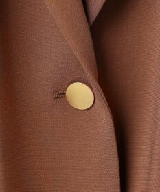 BEIGE， 【VERY NaVY掲載】GYPSUM / シルキータッチ ショールカラージャケット