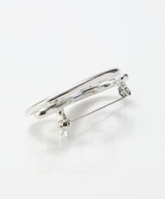 Phoebe ニュアンスメタルブローチ　シルバー