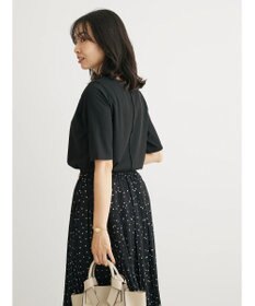 Green Parks ５分袖カットリブプルオーバー