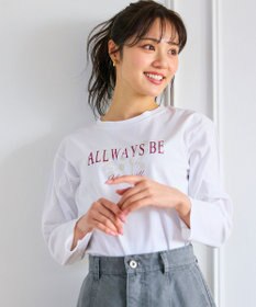 Feroux メッセージプリント・ロングスリーブTシャツ