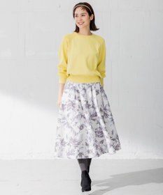 組曲 【選べる8色展開・春まで使える！】バックレースカラー ニット