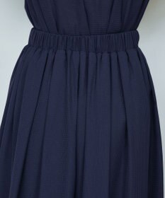 Tiaclasse L 【セットアップ対応・洗える】シアーチェックフレアスカート