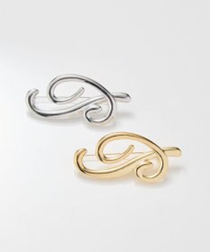 Phoebe ニュアンスメタルブローチ　シルバー