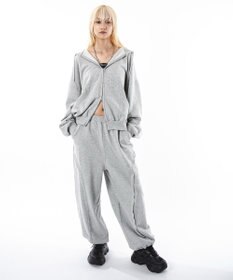 WEGO 【ユニセックス着用ITEM】バルーン3Dスウェットパンツ