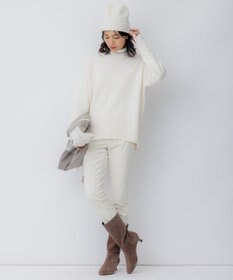 23区 S 【滝沢眞規子さん着用/洗える】ウールカシミヤ クルーネック ニット