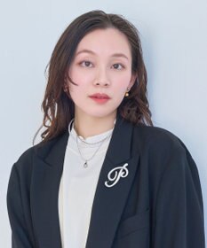 Phoebe ニュアンスメタルブローチ　シルバー