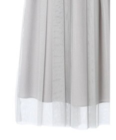 YECCA VECCA ラメチュールギャザースカート