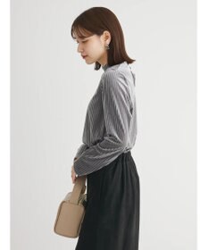 Green Parks ・ＳＵＧＡＲ　ＳＰＯＯＮ　ベロアストライプハイネック