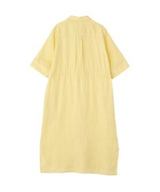 YECCA VECCA フレンチリネンドロストワンピース