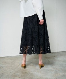 GRACE CONTINENTAL ケミカルリーフスカート